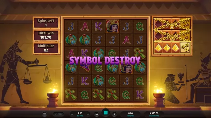 Pharaoh’s Last Wish slot screenshot 5