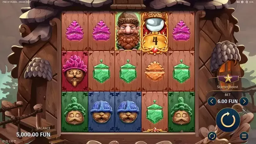Pine of Plinko Dream Drop slot screenshot 1
