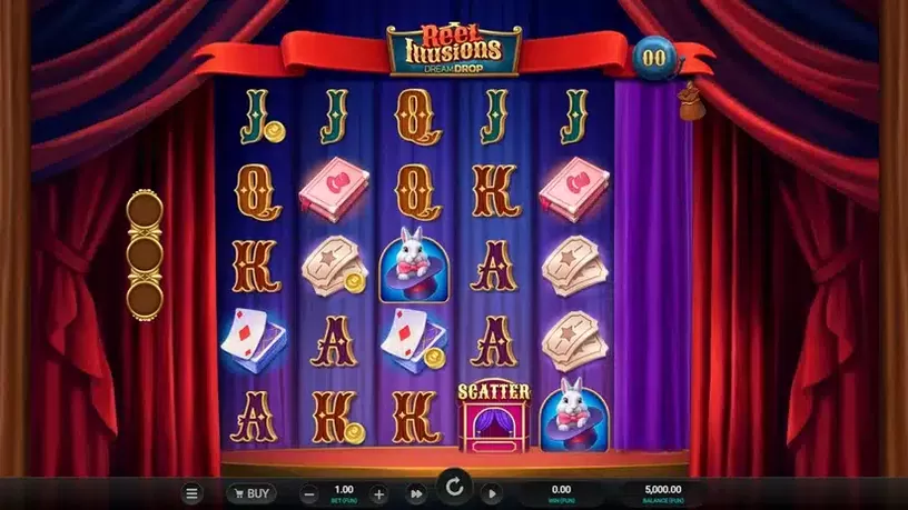 Reel Illusions Dream Drop slot screenshot 1