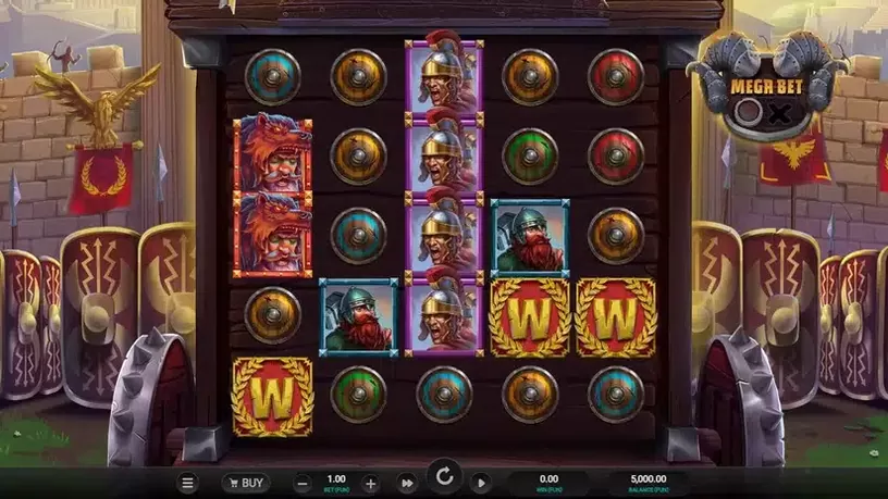 Roman Rivals slot screenshot 1