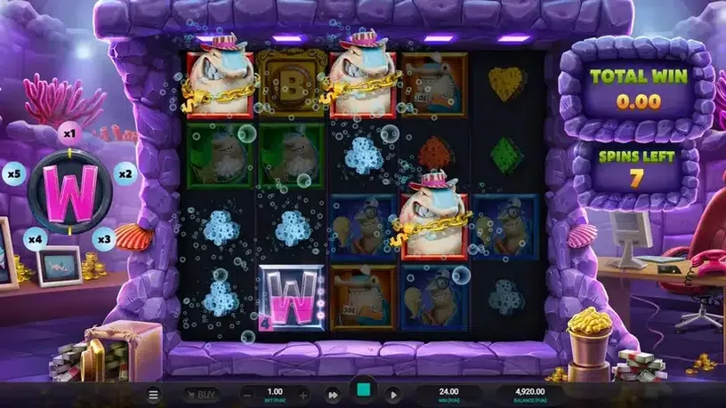 Shark Wash slot screenshot 4