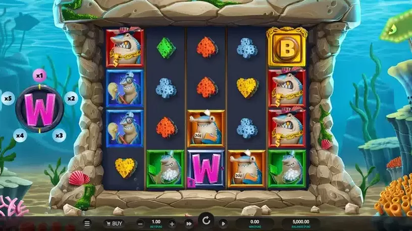 Shark Wash slot screenshot 1