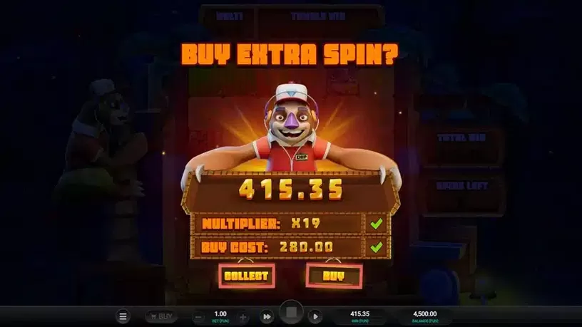 Sloth Tumble slot screenshot 6
