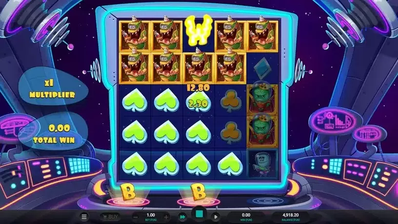 Space Attacks Dream Drop slot screenshot 4