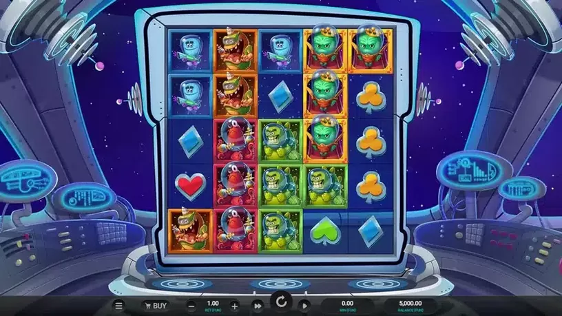 Space Attacks Dream Drop slot screenshot 1