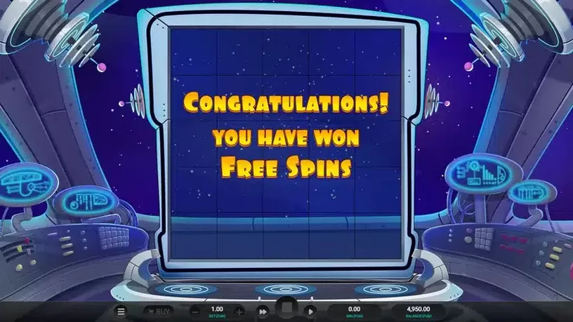 Space Attacks Dream Drop slot screenshot 2