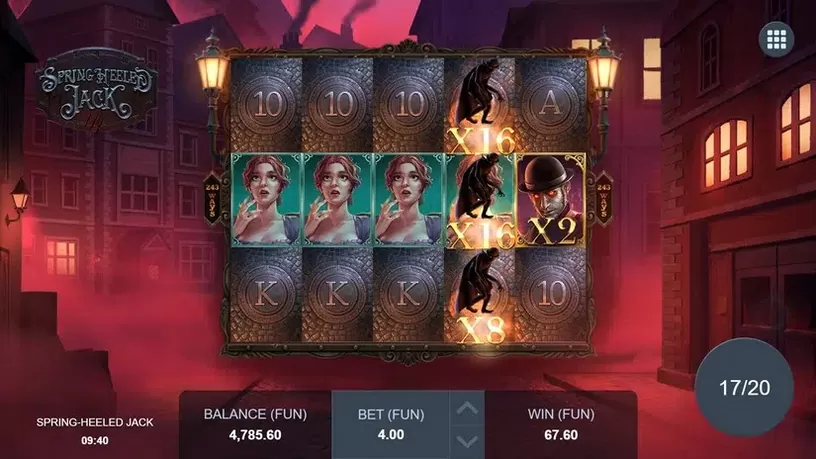 Spring Heeled Jack slot screenshot 11