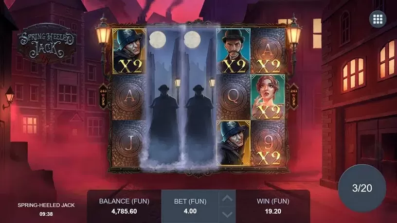 Spring Heeled Jack slot screenshot 8
