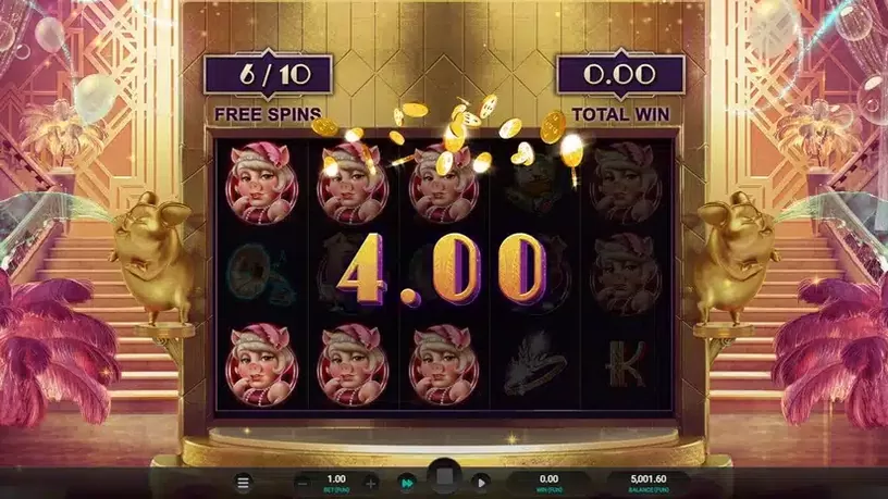 The Great Pigsby Dream Drop slot screenshot 5