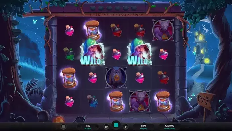 The Sorcerers Shuffle Dream Drop slot screenshot 2