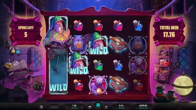 The Sorcerers Shuffle slot screenshot 5