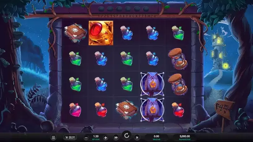 The Sorcerers Shuffle slot screenshot 1