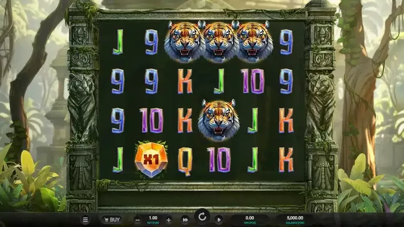 Tiger Shrine slot screenshot 1
