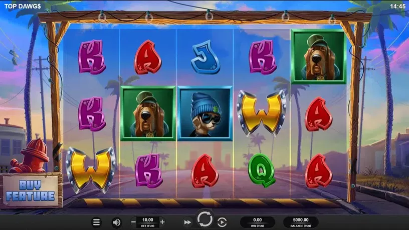 Top Dawg$ slot screenshot 1