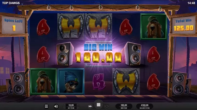 Top Dawg$ slot screenshot 5