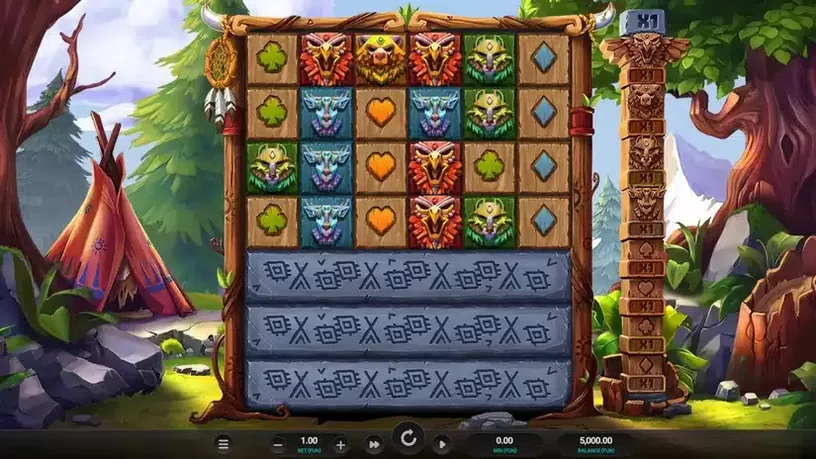 Totem Guardians Dream Drop slot screenshot 1