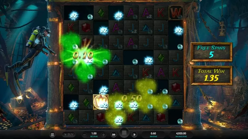 Treasure Tumble slot screenshot 4