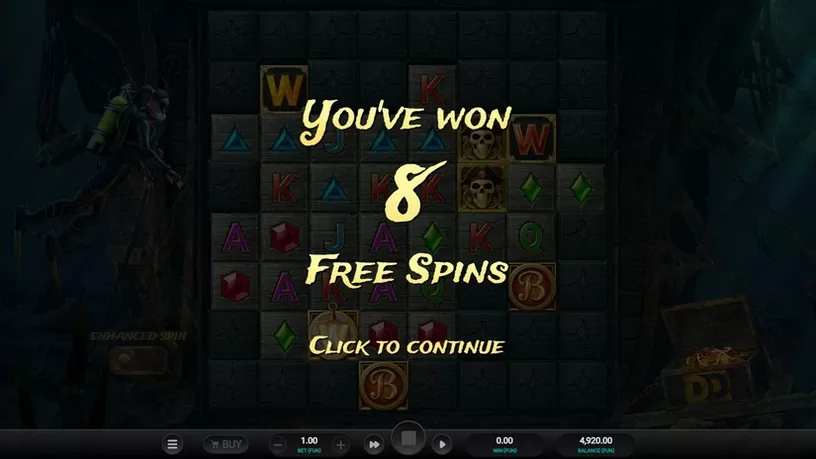 Treasure Tumble slot screenshot 3