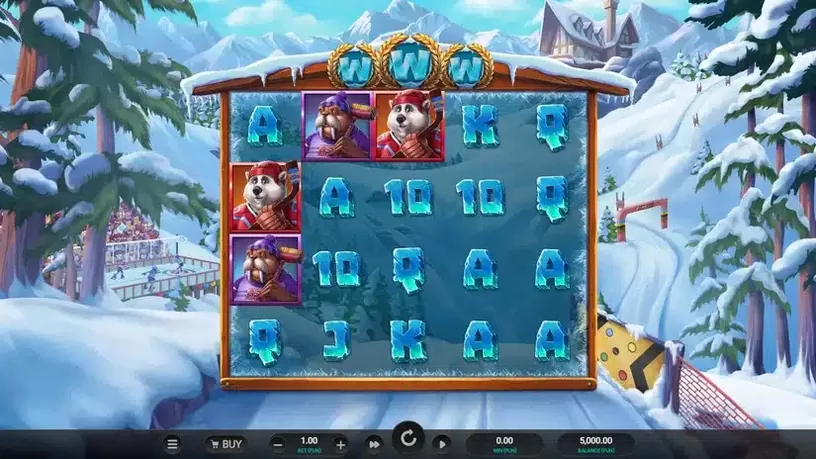 Winter Champions slot screenshot 1
