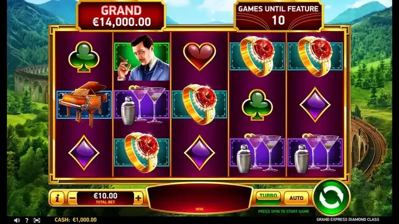 Grand Express Diamond Class slot screenshot 1