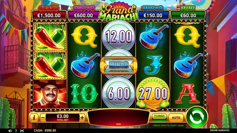 Grand Mariachi slot screenshot 4
