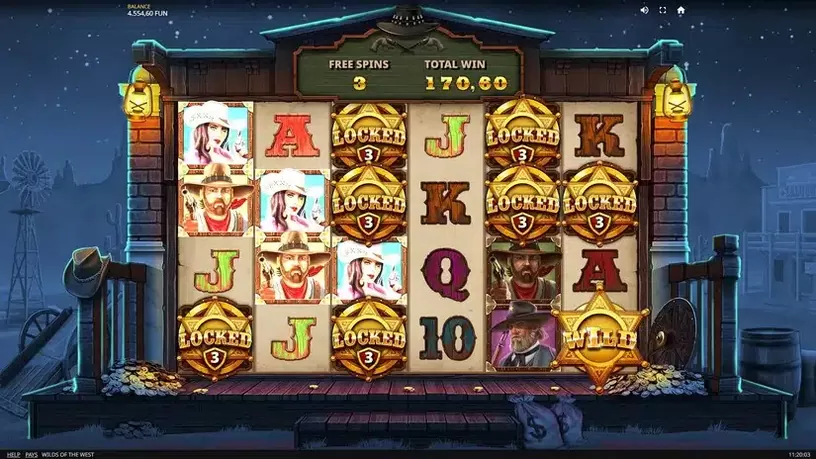 Wilds of the West slot screenshot 7