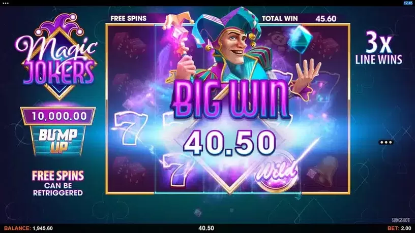 Magic Jokers slot screenshot 6
