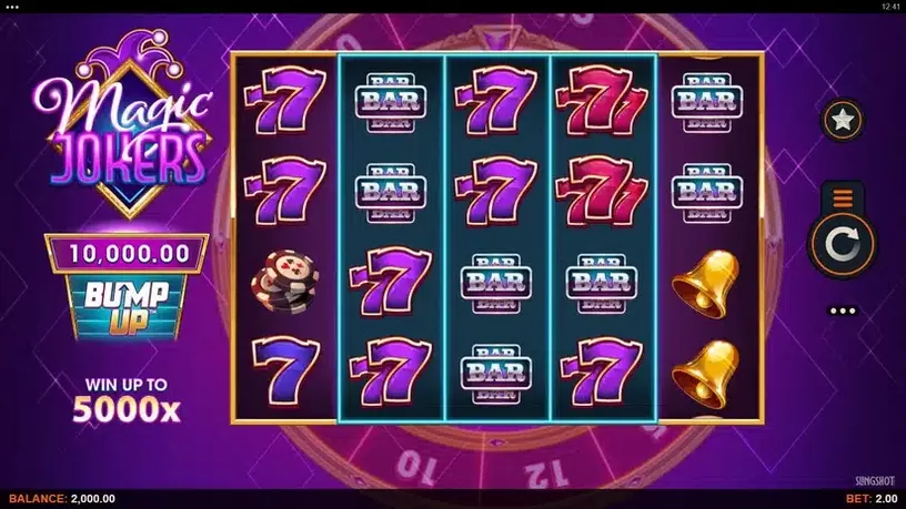 Magic Jokers slot screenshot 1