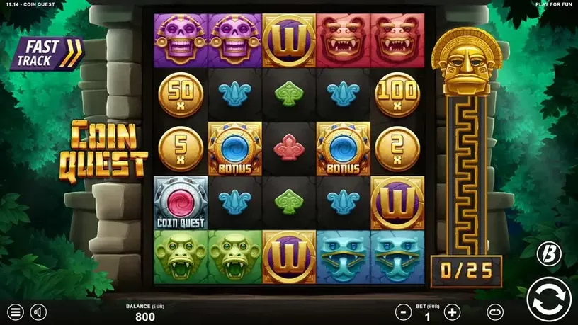 Coin Quest slot screenshot 1