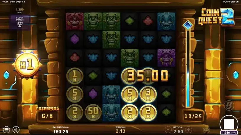 Coin Quest 2 slot screenshot 8