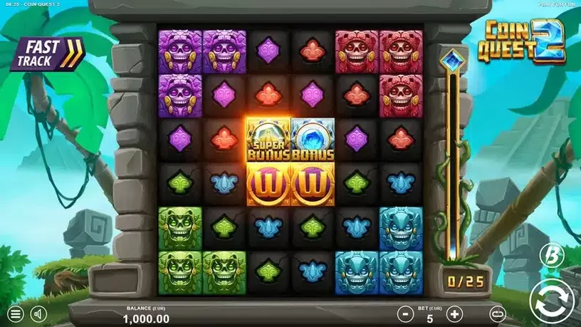 Coin Quest 2 slot screenshot 1