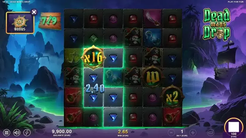 Dead Man’s Drop slot screenshot 6