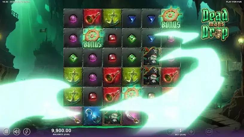 Dead Man’s Drop slot screenshot 2