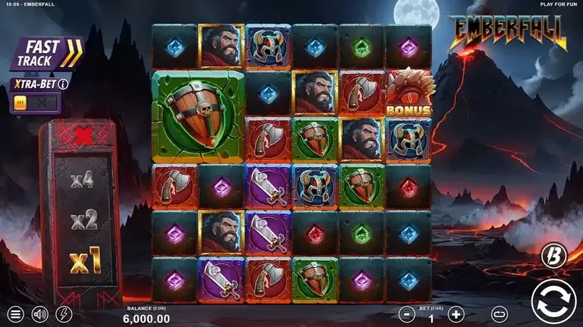 Emberfall slot screenshot 1