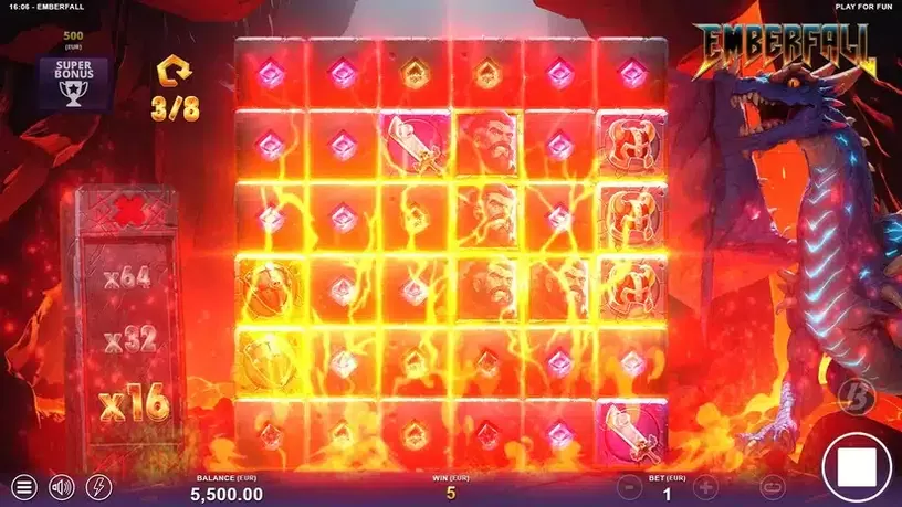 Emberfall slot screenshot 6
