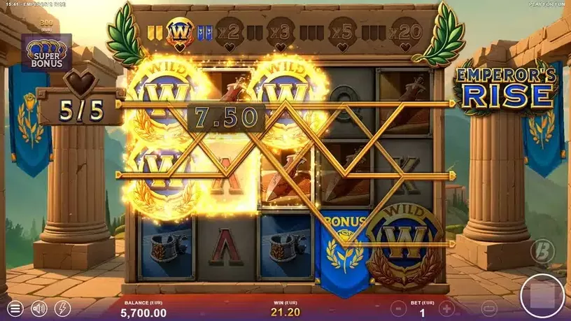Emperor’s Rise slot screenshot 6