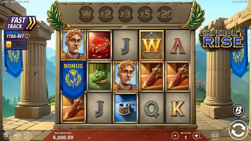 Emperor’s Rise slot screenshot 1