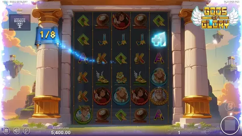 Gods of Glory slot screenshot 3