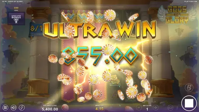 Gods of Glory slot screenshot 6