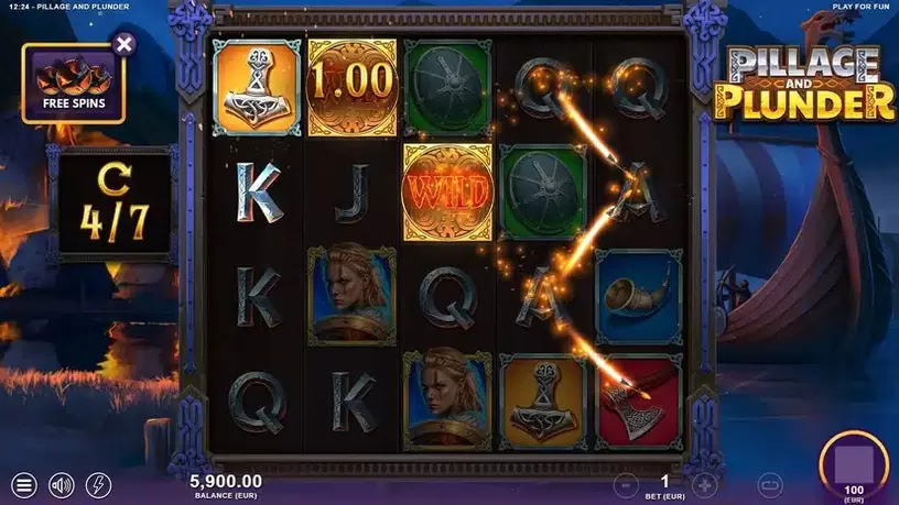 Pillage & Plunder slot screenshot 4
