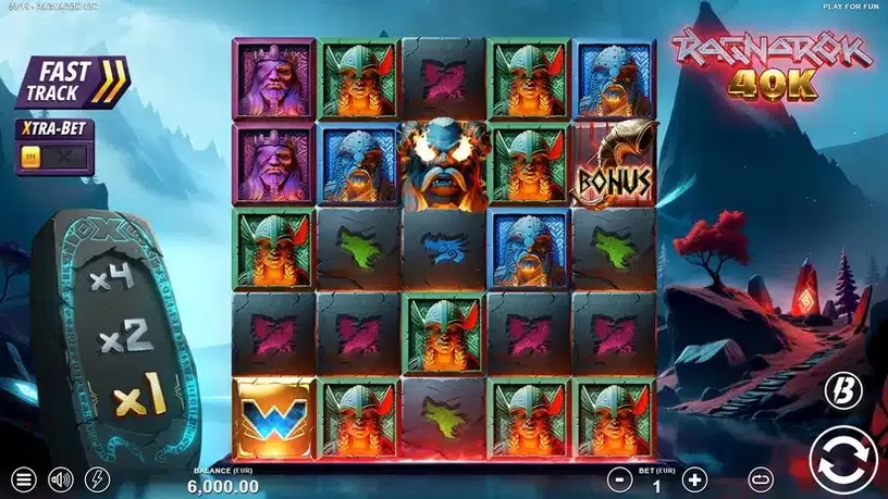 Ragnarok 40K slot screenshot 1