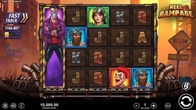 Reel Rampage slot screenshot 1