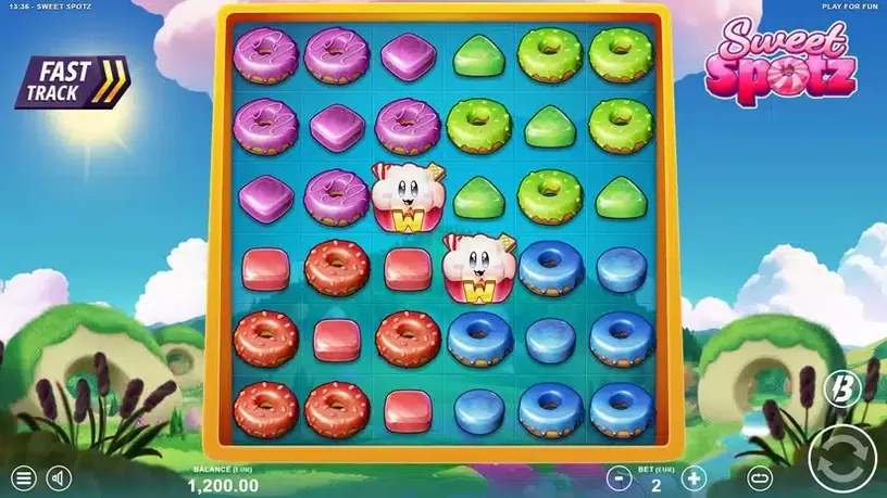 Sweet Spotz slot screenshot 1