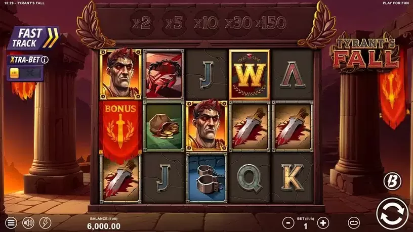Tyrant’s Fall slot screenshot 1