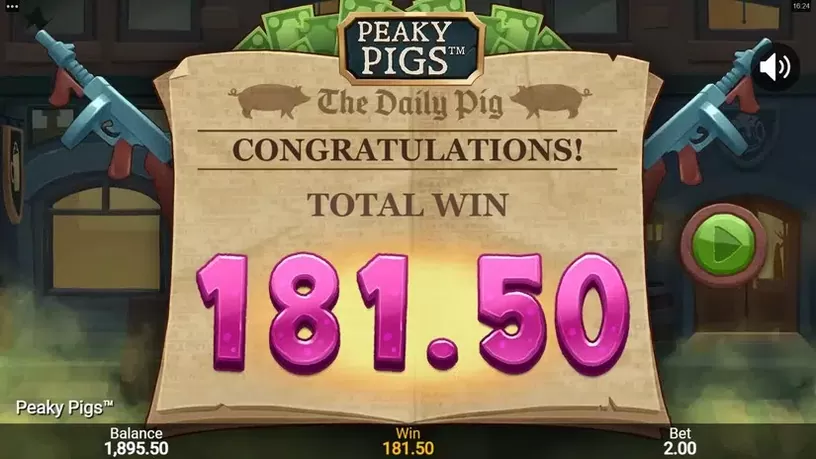 Peaky Pigs slot screenshot 8