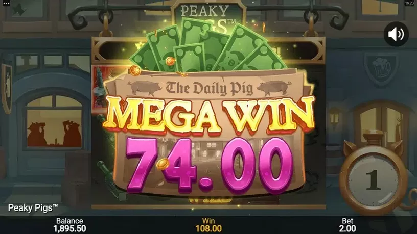 Peaky Pigs slot screenshot 6