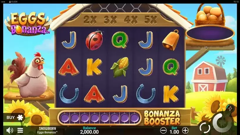 Eggs Bonanza slot screenshot 1