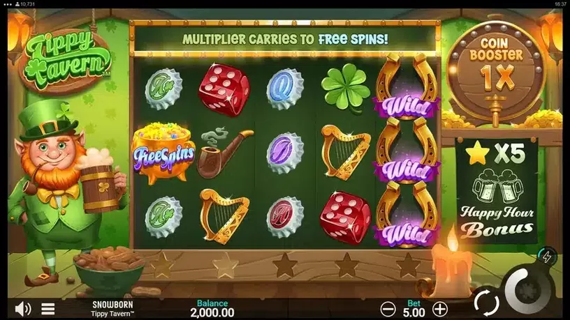 Tippy Tavern slot screenshot 1