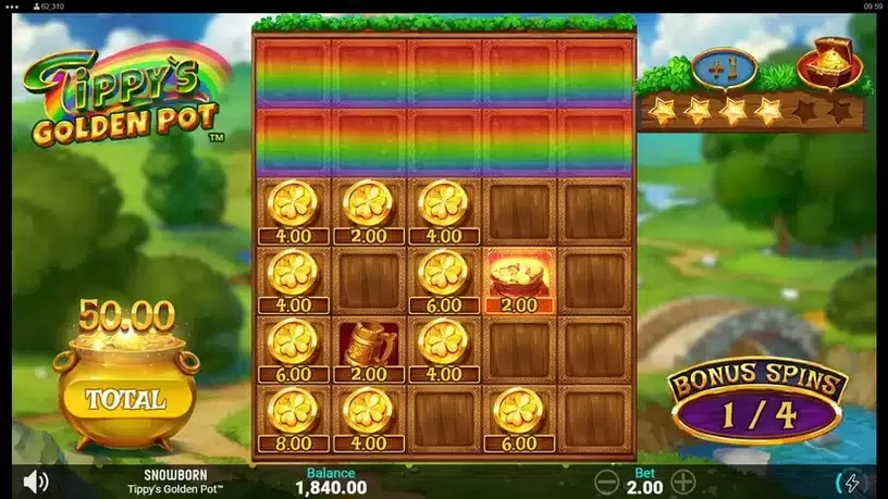 Tippy’s Golden Pot slot screenshot 5