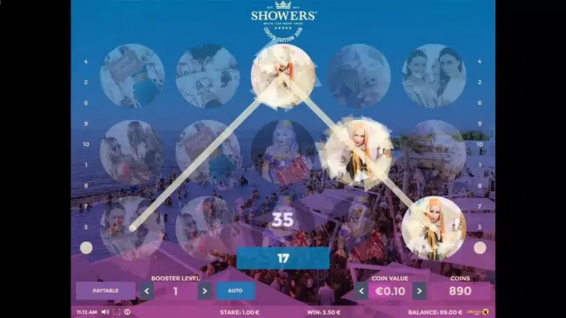 Showers: Circus Edition 2018 slot screenshot 3